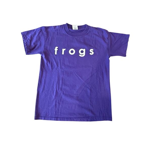 Jerzees Tops - TCU TEXAS CHRISTIAN UNIVERSITY Frogs 2009 Tee T-Shirt Gameday Cotton S